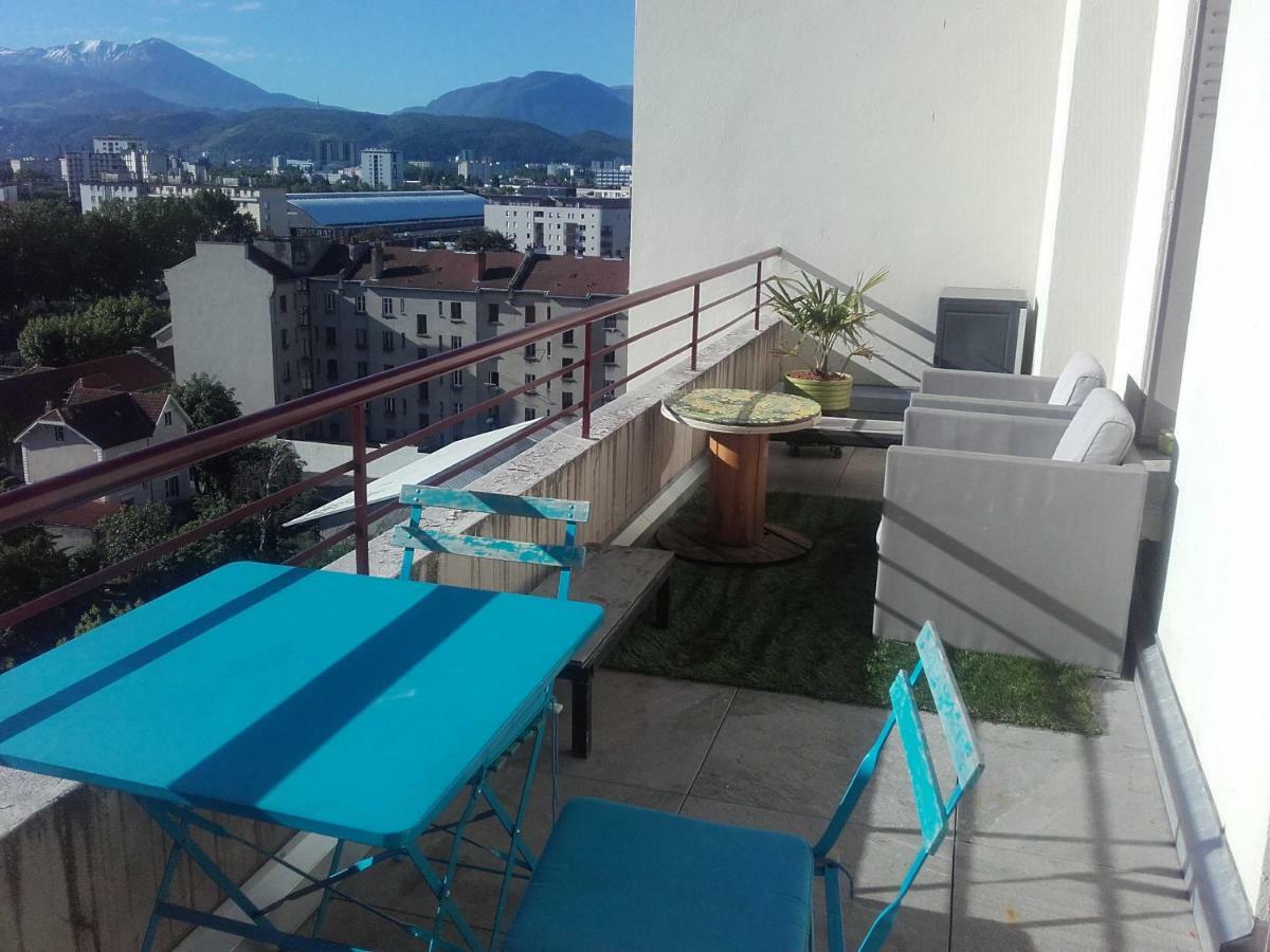 Les Terrasses De Liberation Lägenhet Grenoble Exteriör bild